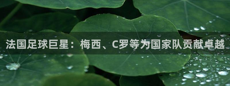 世界杯欧洲区世预赛赛程：法国足球巨星：梅西、C罗等为国家队贡献卓越